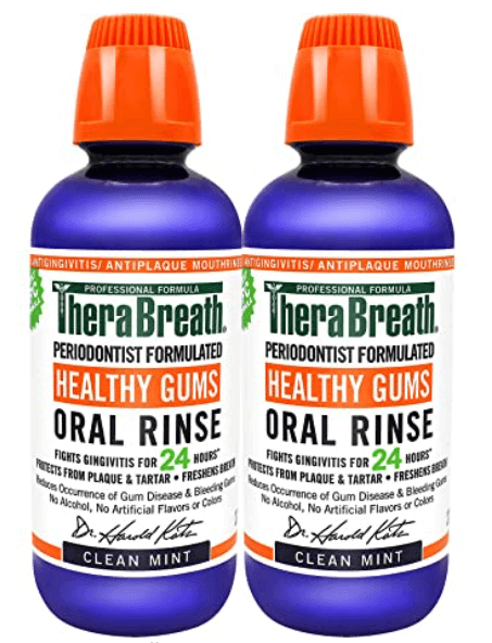 TheraBreath Healthy Gums Periodontist Formulated. One of the best mouthwash for Gingivitis